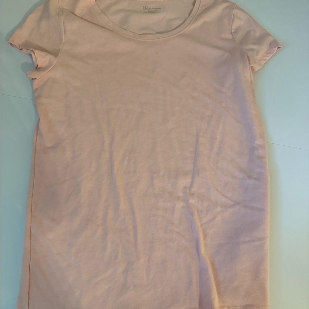 No Boundaries Light Pink Short Sleeve Tee